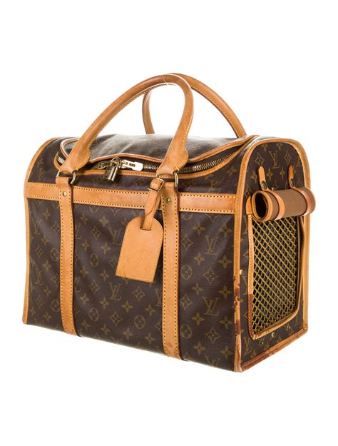 sac de transport chien louis vuitton|Dog Carrier 40 .